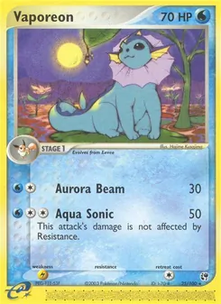 Vaporeon [Aurora Beam | Aqua Sonic]