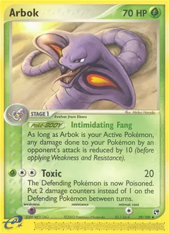 Arbok [Intimidating Fang | Toxic]
