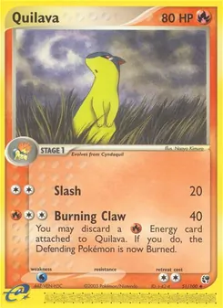 Quilava [Slash | Burning Claw]