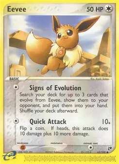 Eevee [Signs of Evolution | Quick Attack]