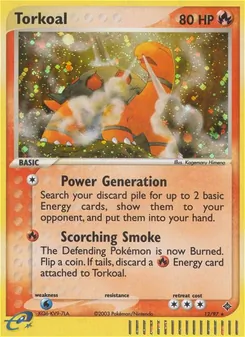 Torkoal [Power Generation | Scorching Smoke]