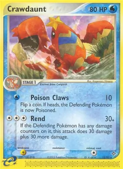 Crawdaunt [Poison Claws | Rend]