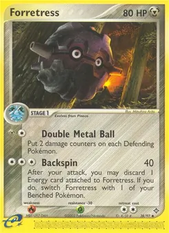 Forretress [Double Metal Ball | Backspin]