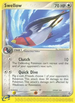 Swellow [Clutch | Quick Dive]