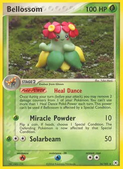 Bellossom [Heal Dance | Miracle Powder | Solarbeam]
