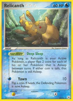 Relicanth [Deep Sleep | Yawn]