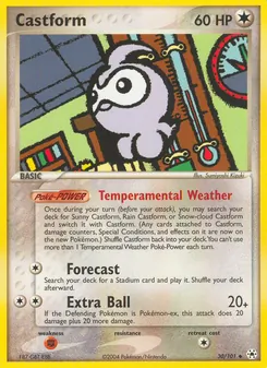 Castform [Temperamental Weather | Forecast | Extra Ball]
