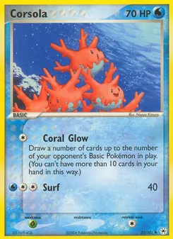 Corsola [Coral Glow | Surf]