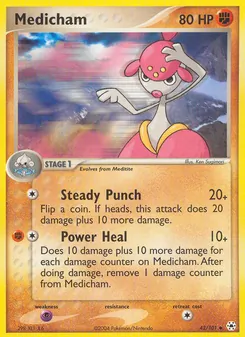 Medicham [Steady Punch | Power Heal]