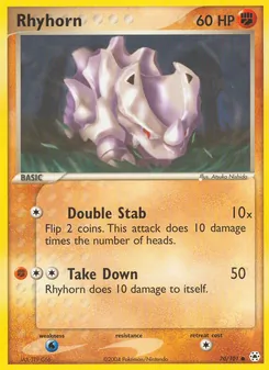 Rhyhorn [Double Stab | Take Down]