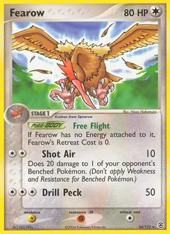 Fearow [Free Flight | Shot Air | Drill Peck]