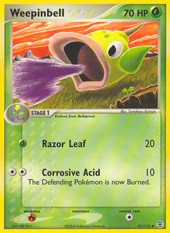 Weepinbell [Razor Leaf | Corrosive Acid]