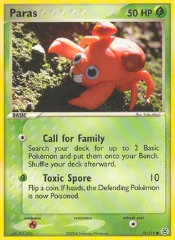 Paras [Call for Family | Toxic Spore]