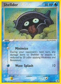 Shellder [Minimize | Wave Splash]