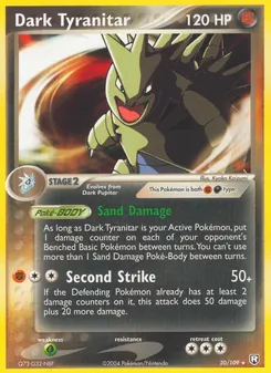 Dark Tyranitar [Sand Damage | Second Strike]