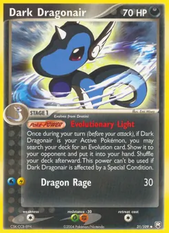 Dark Dragonair [Evolutionary Light | Dragon Rage]