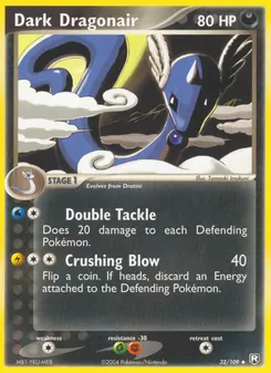 Dark Dragonair [Double Tackle | Crushing Blow]
