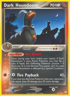Dark Houndoom [Fire Breath | Fire Payback]
