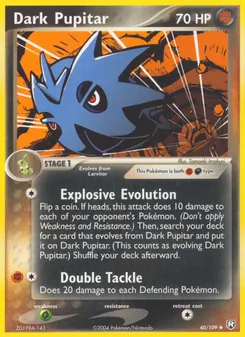 Dark Pupitar [Explosive Evolution | Double Tackle]