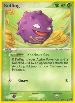 Koffing [Knockout Gas | Gnaw]