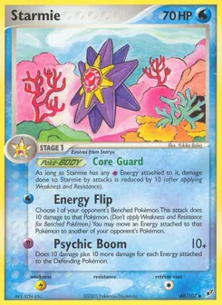Starmie [Core Guard | Energy Flip | Psychic Boom]