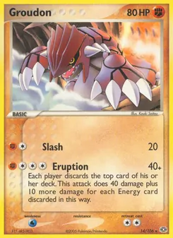 Groudon [Slash | Eruption]