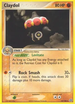 Claydol [Levitate | Rock Smash]