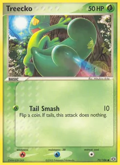 Treecko [Tail Smash]