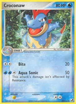 Croconaw [Bite | Aqua Sonic]