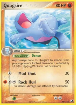 Quagsire [Dense | Mud Shot | Rock Hurl]