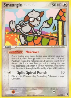 Smeargle [Makeover | Split Spiral Punch]