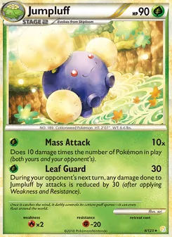 Jumpluff [Mass Attack | Leaf Guard]