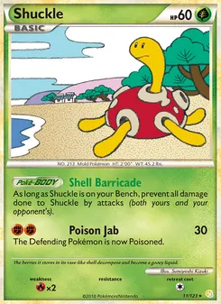 Shuckle [Shell Barricade | Poison Jab]