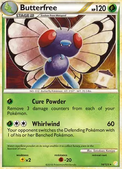 Butterfree [Cure Powder | Whirlwind]