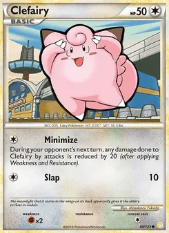 Clefairy [Minimize | Slap]