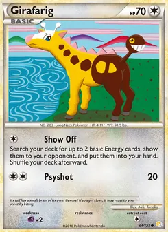 Girafarig [Show Off | Psyshot]