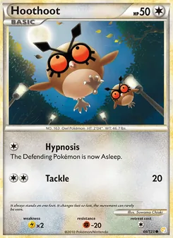 Hoothoot [Hypnosis | Tackle]