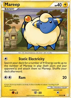 Mareep [Static Electricity | Ram]
