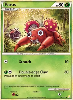 Paras [Scratch | Double-edge Claw]