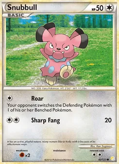 Snubbull [Roar | Sharp Fang]