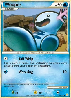 Wooper [Tail Whip | Watering]