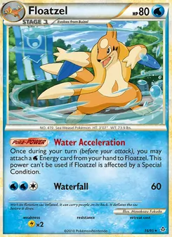 Floatzel [Water Acceleration | Waterfall]