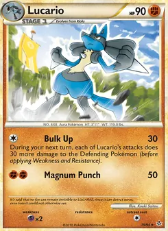 Lucario [Bulk Up | Magnum Punch]