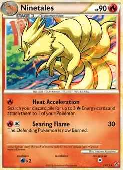 Ninetales [Heat Acceleration | Searing Flame]