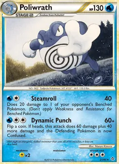 Poliwrath [Steamroll | Dynamic Punch]