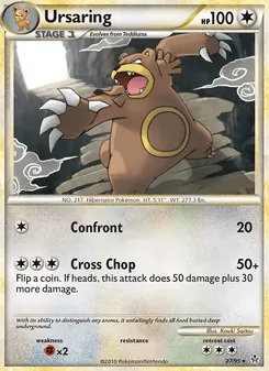Ursaring [Confront | Cross Chop]