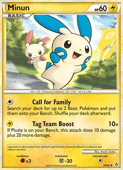 Minun [Call for Family | Tag Team Boost]