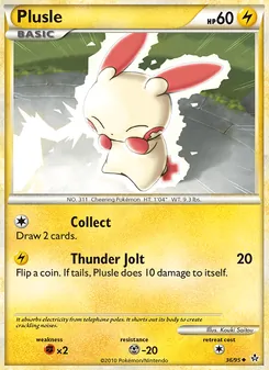 Plusle [Collect | Thunder Jolt]