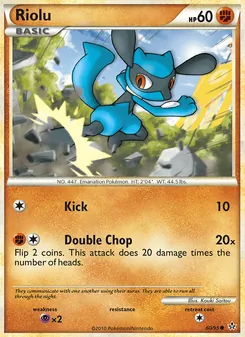 Riolu [Kick | Double Chop]