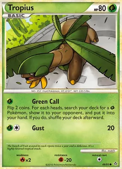 Tropius [Green Call | Gust]